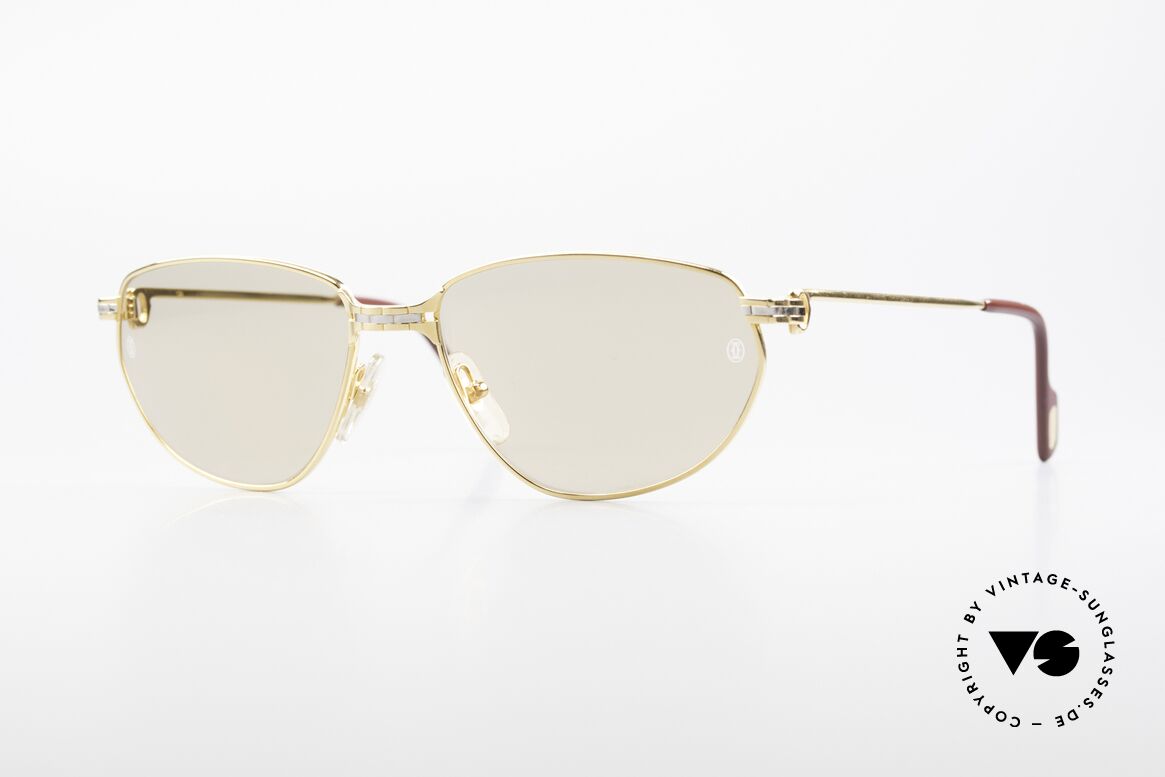 Cartier Panthere Windsor - L Ultra Rare 59mm L Size, VINTAGE CARTIER Panthère Windsor LUXURY sunglasses, Made for Women