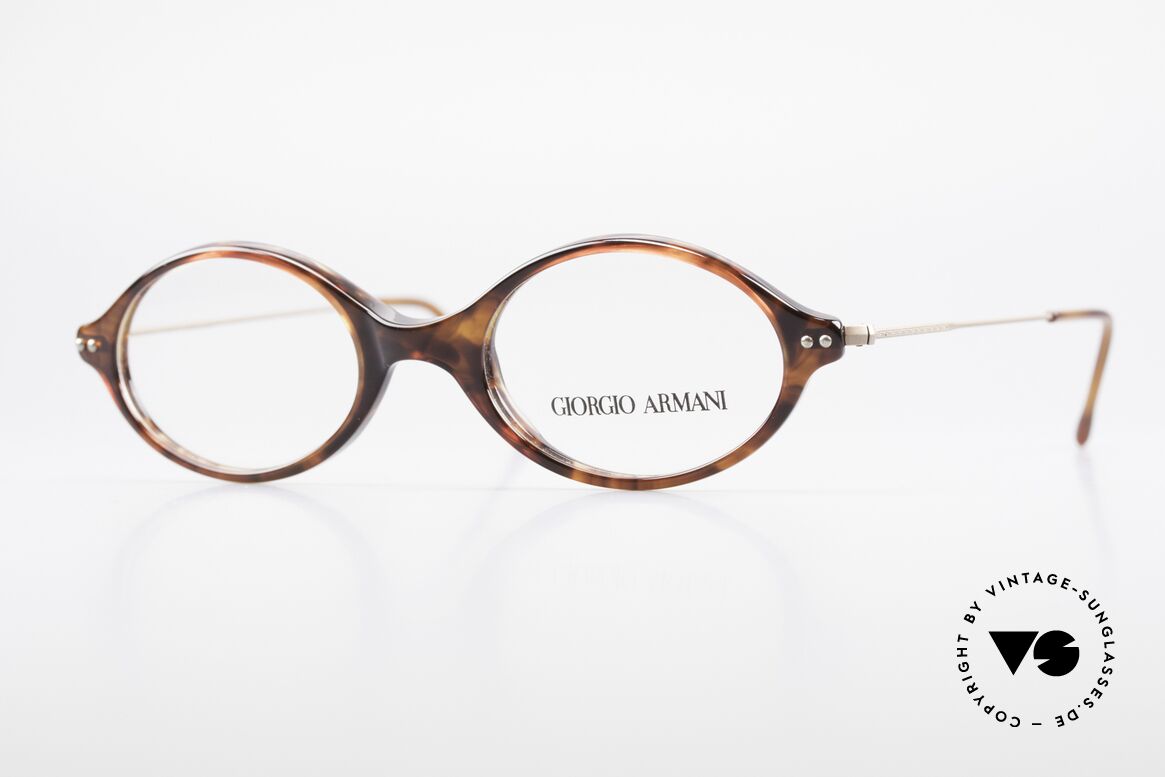 Giorgio Armani 378 90's Glasses Oval Medium, Giorgio Armani, Mod. 378, col. 174, Gr. 48-19, 140, Made for Men and Women