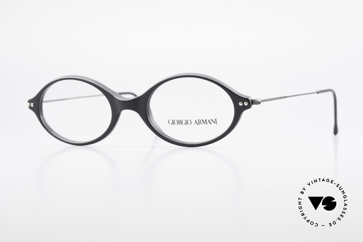 Giorgio Armani 378 90's Unisex Frame Oval Small, Giorgio Armani, Mod. 378, col. 181, Gr. 46-19, 140, Made for Men and Women