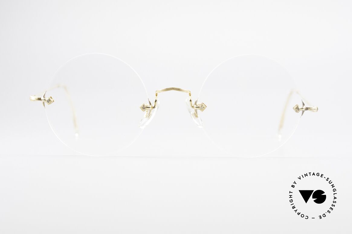 Algha Diaflex Rimless 14k Gold Filled Frame, mod. DIAFLEX = the classic by Algha, UK Optical, Made for Men