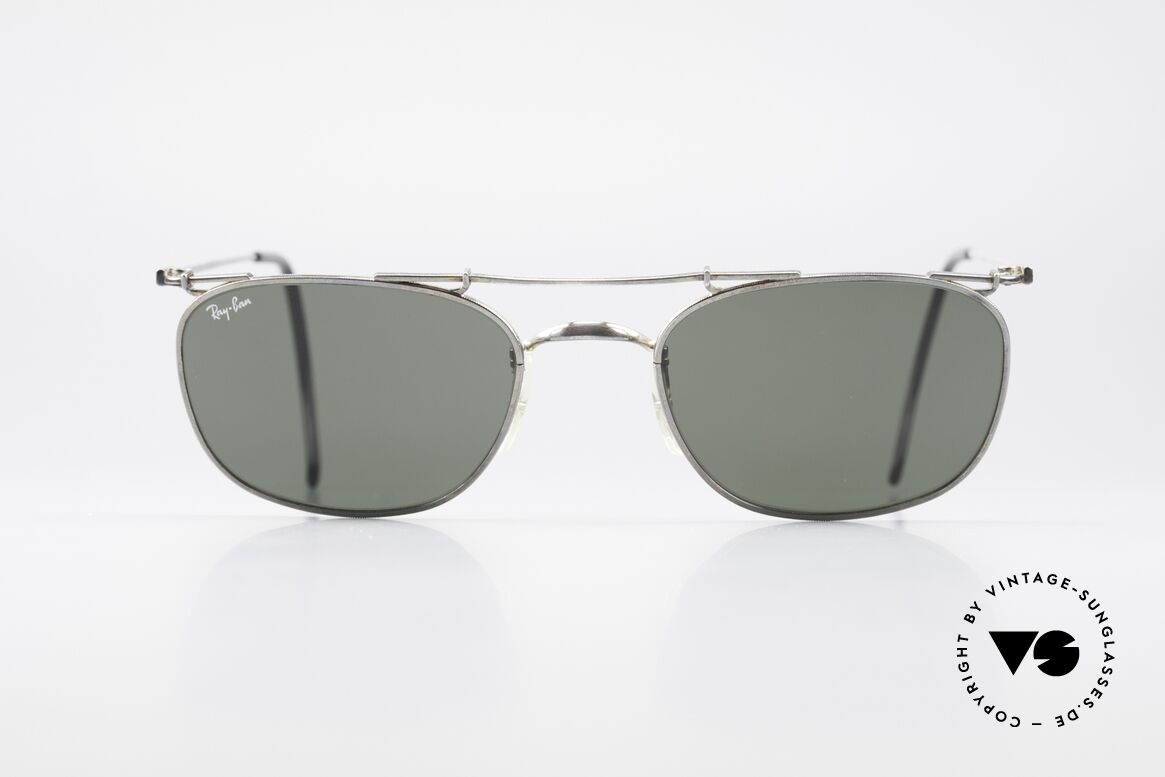 Ray Ban Deco Metals Square Old B&L USA 90's Sunglasses, model from the Deco Metals Collection by RAY-BAN, Made for Men and Women