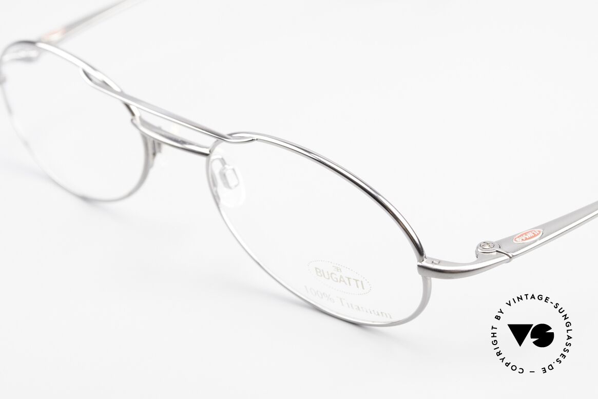 Bugatti 18861 Men's Titanium Eyeglasses, this Bugatti frame is at the top of the eyewear sector, Made for Men