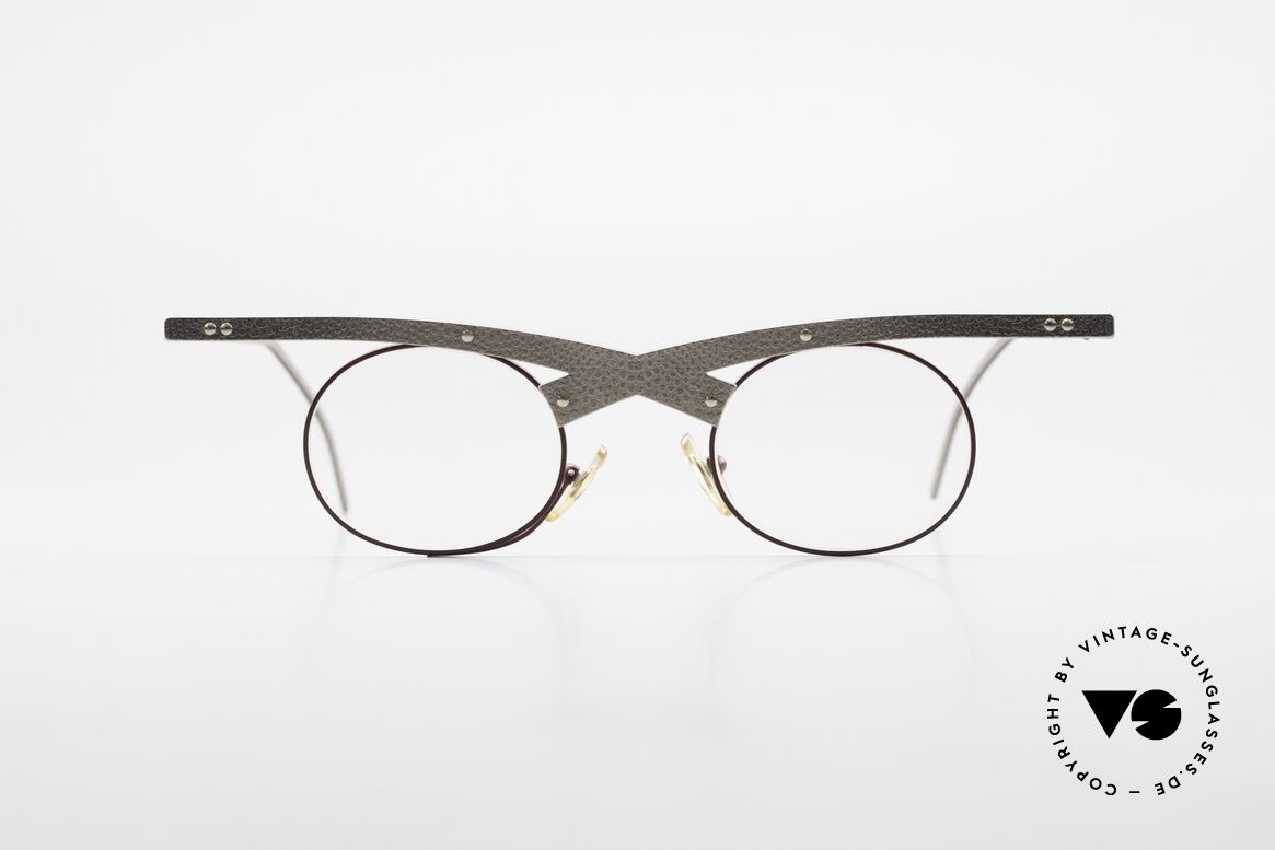 Theo Belgium Hie 3R Crazy Vintage Eyeglasses 90's, Theo Belgium = the most self-willed brand in the world, Made for Women