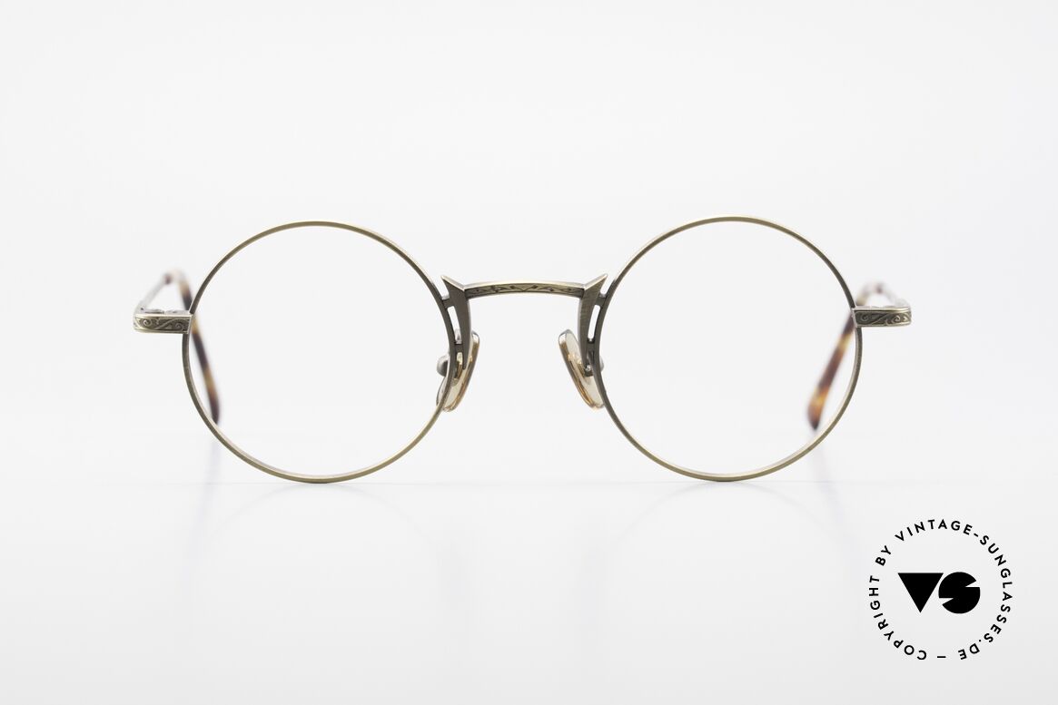 Freudenhaus Domo Round Designer Eyeglasses, vintage designer glasses by FREUDENHAUS, Munich, Made for Men