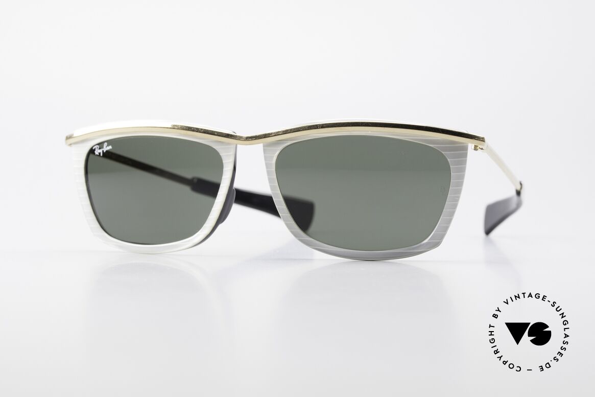 Ray Ban Olympian II B&L Ray-Ban Sunglasses USA, unisex model of the Ray Ban Olympian Collection, Made for Men and Women