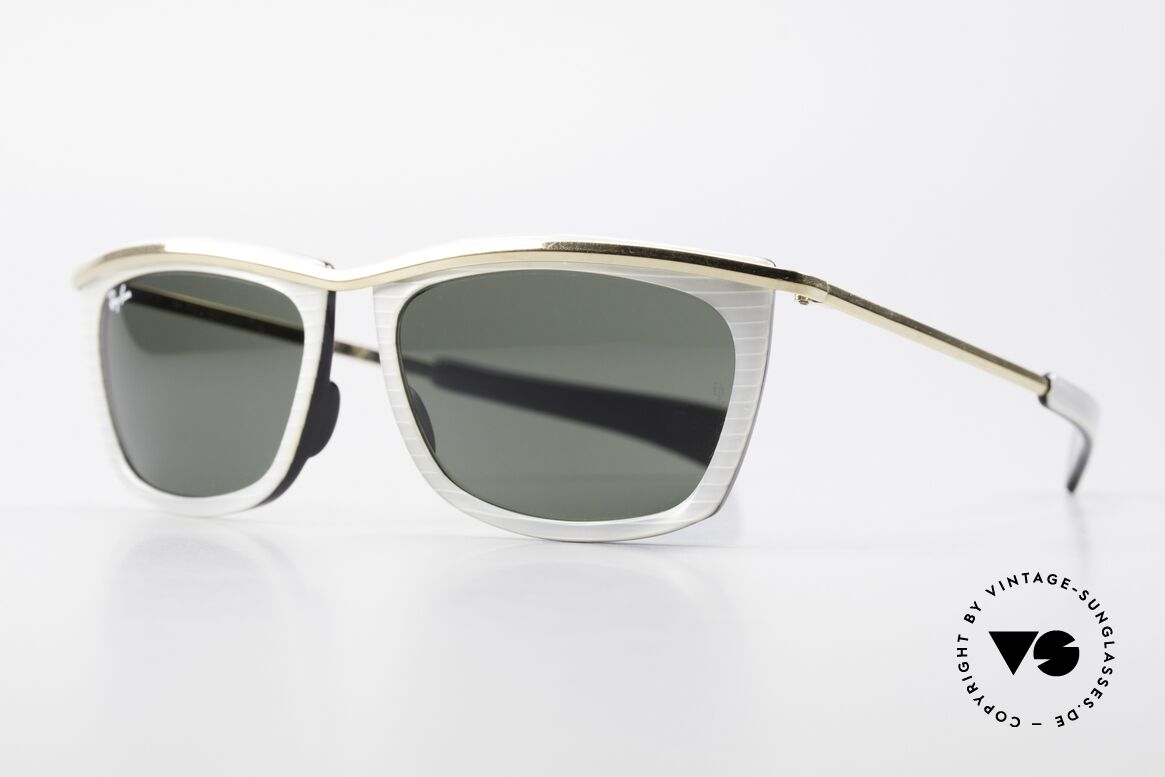 Ray Ban Olympian II B&L Ray-Ban Sunglasses USA, with B&L G15 mineral lenses; 100% UV protection, Made for Men and Women
