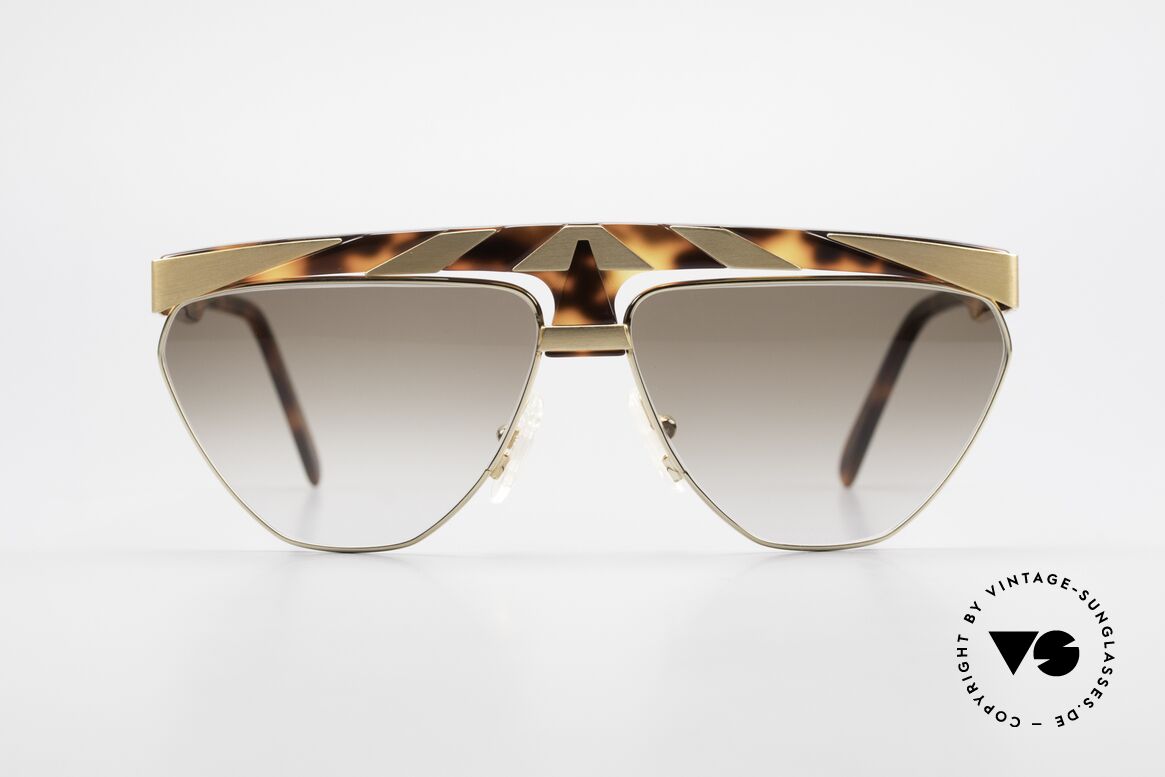 Alpina G84 80's Sunglasses Gold Plated, vintage model from the 'Genesis Project' by Alpina, Made for Men and Women