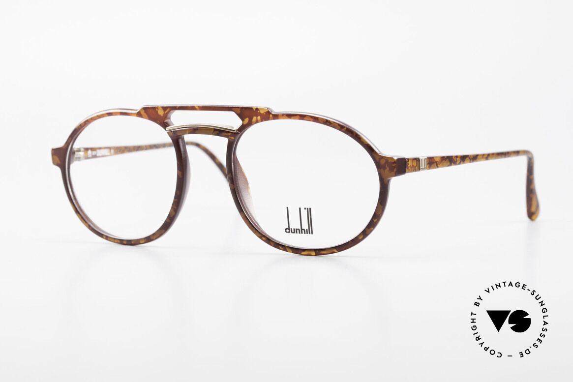 Dunhill 6114 Oval Round Eyeglasses 90s, oval round vintage eyeglass-frame by A. DUNHILL, Made for Men