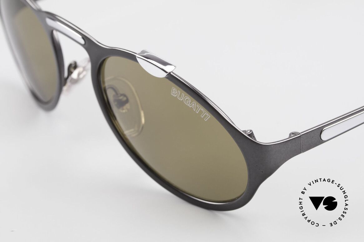Bugatti 13152 Limited Rare Luxury 90's Sunglasses, limited edition (with Bugatti lettering on left lens), Made for Men