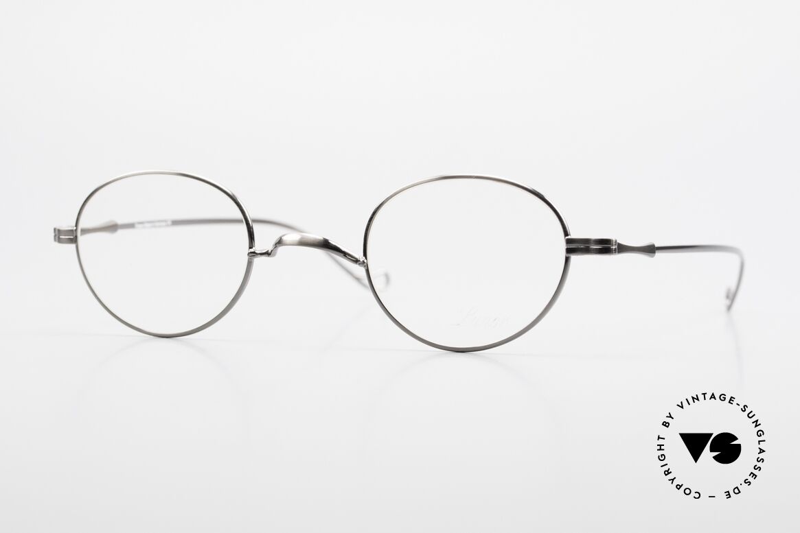 Lunor II 21 Metal Frame Anatomic Bridge, Lunor: shortcut for French "Lunette d'Or" (gold glasses), Made for Men and Women