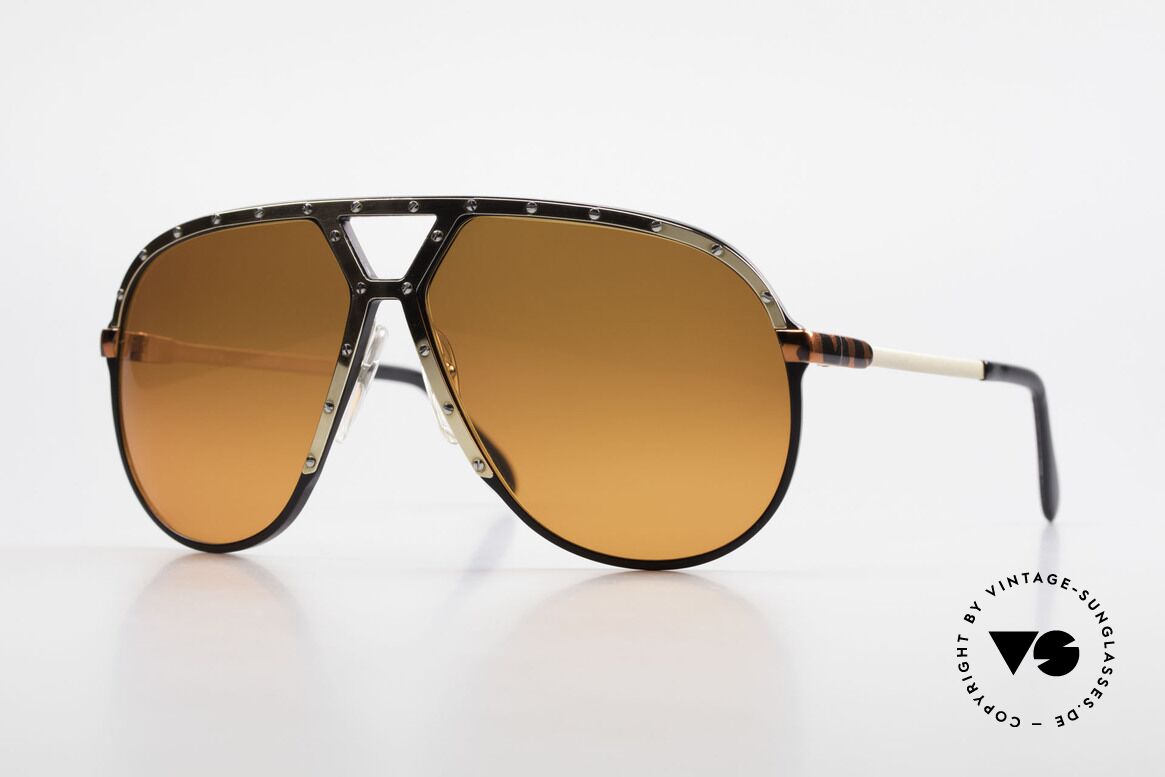 Alpina M1 80s Shades Customized Edition, customized Alpina M1 1980's Aviator sunglasses, Made for Men