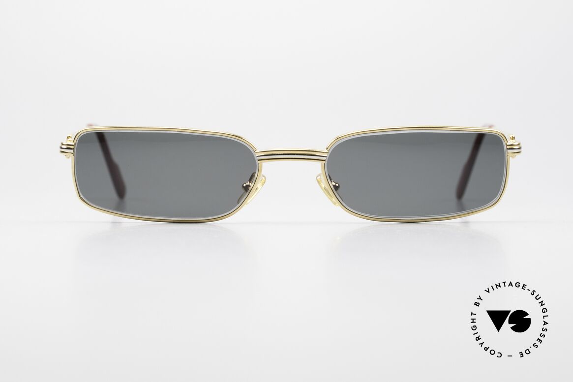 Cartier Square Customized Special Edition, unique Cartier vintage sunglasses in rectangular shape, Made for Men