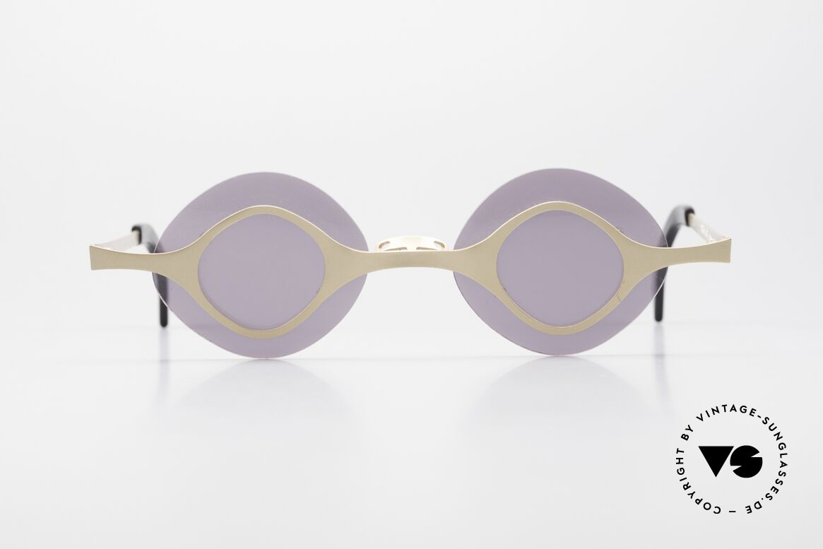 Theo Belgium Culte Crazy Vintage Ladies Shades, enchanting ladies shades; full of verve; fancy rarity, Made for Women