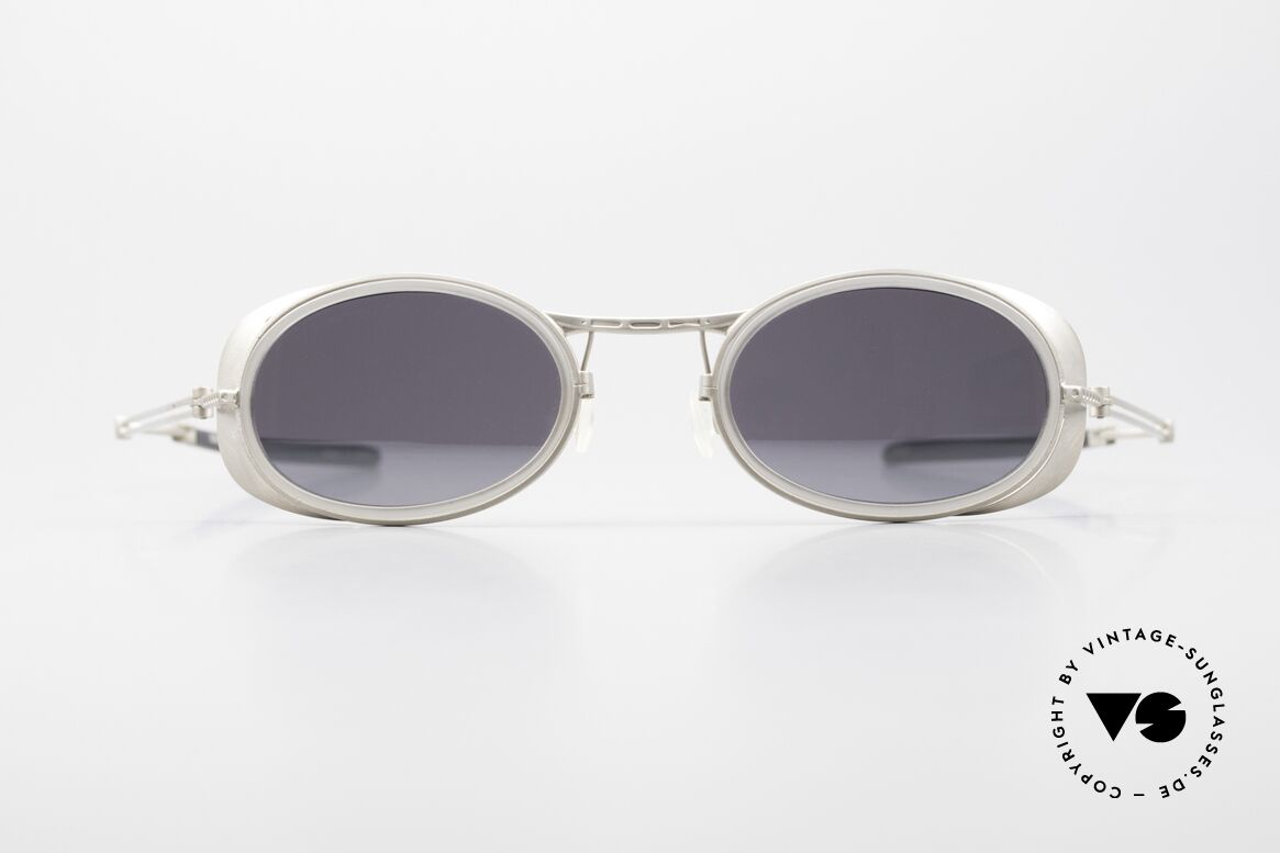 DOX 08 HLS Industrial Frame Mirrored, RARE, old DOX sunglasses from 1997, made in JAPAN, Made for Men and Women