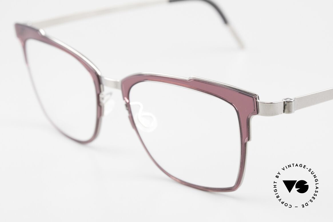 Lindberg 9738 Strip Titanium Women's Designer Glasses, bears the predicate "true VINTAGE LINDBERG" for us, Made for Women