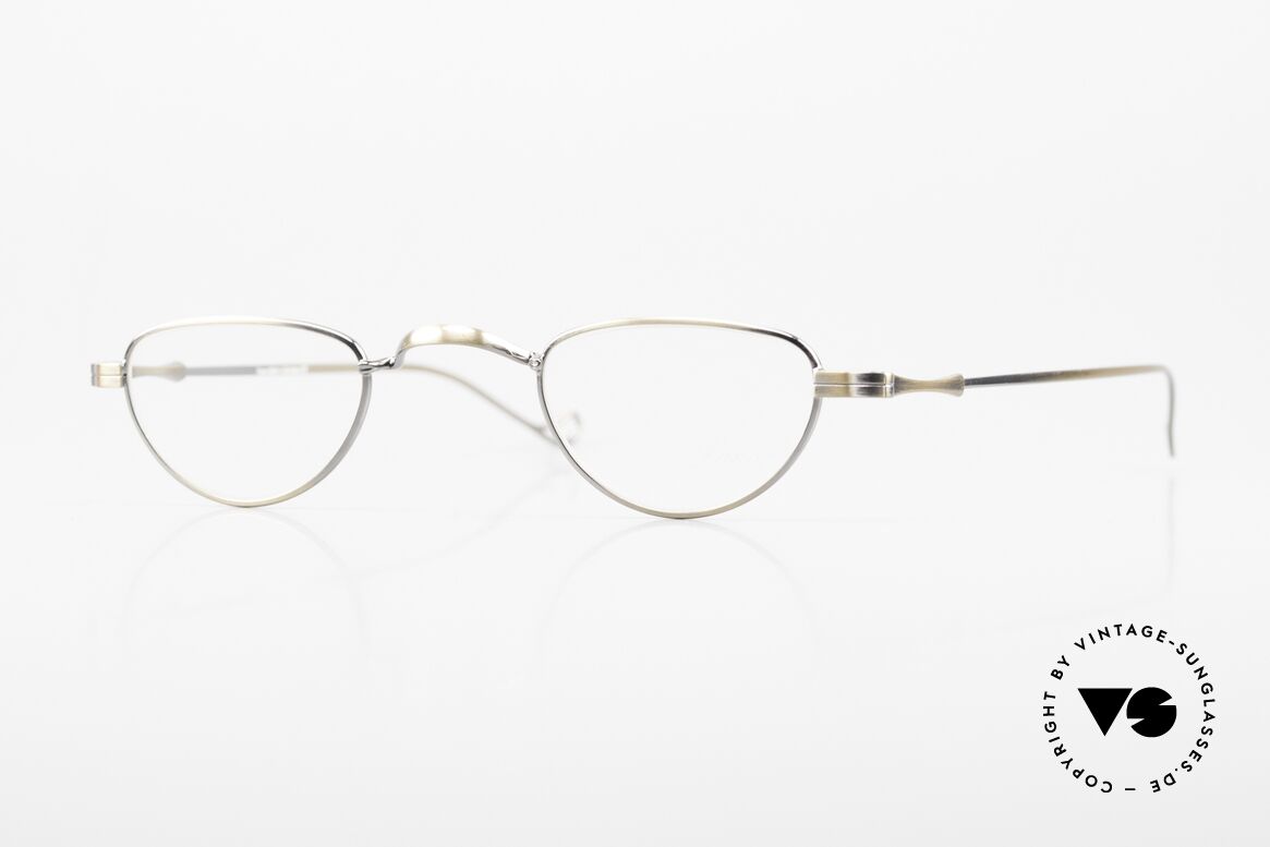 Lunor II 06 Reading Specs Antique Gold, vintage LUNOR reading glasses for men and women, Made for Men and Women