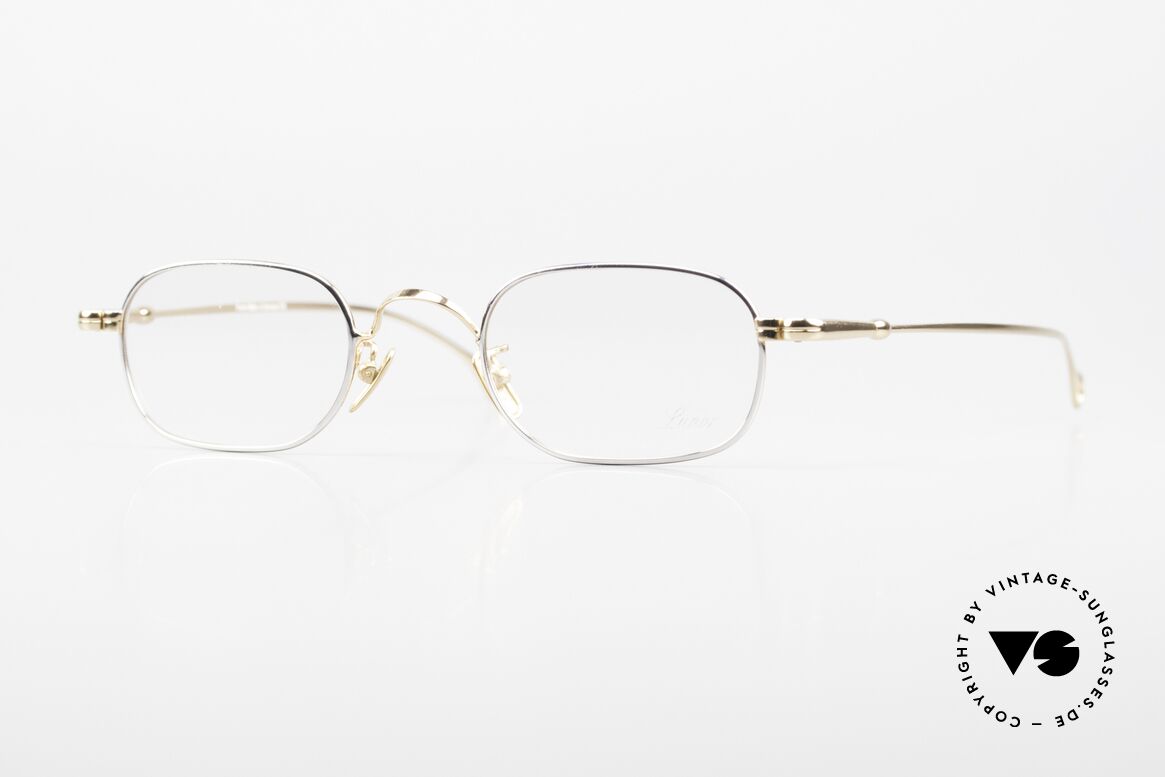 Lunor V 105 Full Metal Frame Bicolor BC, LUNOR: honest craftsmanship with attention to details, Made for Men and Women