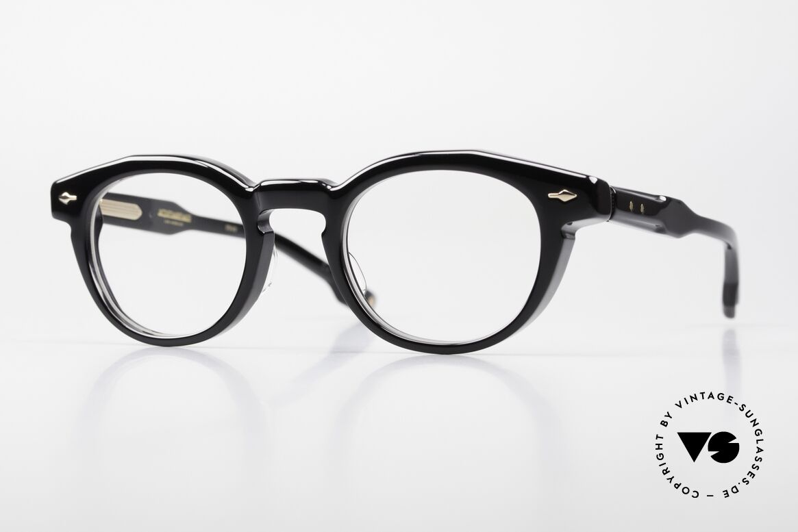 Jacques Marie Mage Noland Black Panto Specs Midnight, Noland: black Jacques Marie Mage panto glasses, Made for Men and Women