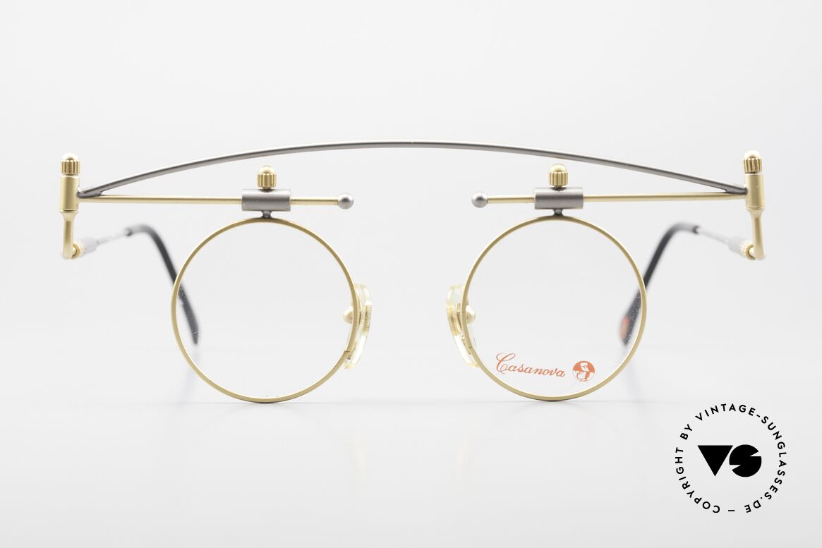 Casanova MTC 10 Art Eyeglasses Limited Series, distinctive Venetian design with technical gimmicks, Made for Men and Women