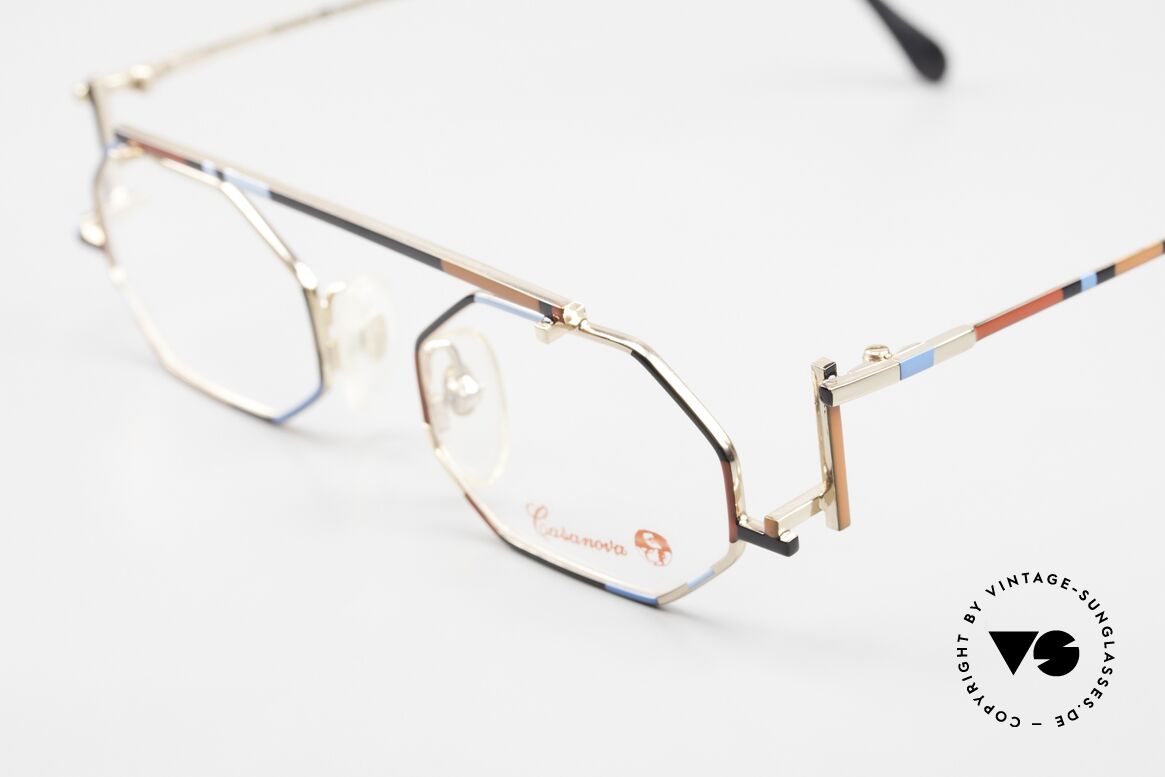 Casanova RVC2 Geometric Glasses Purism, geometric forms, primary colors & functional purism, Made for Men and Women