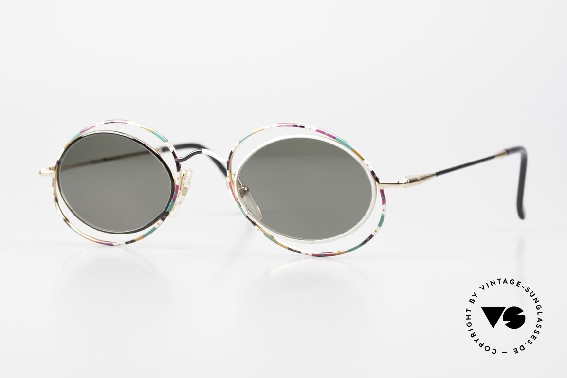 Casanova LC16 Crazy Shades Multicolored, crazy CASANOVA LC16 sunglasses, size 46/20, col. 04, Made for Women