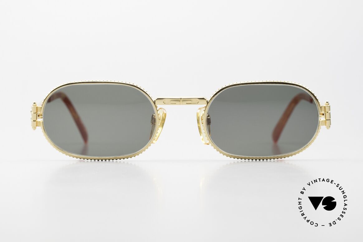Gerald Genta Gefica 01 24ct Gold Plated 90's Shades, he created the „Grande Sonnerie“ (price: app. $1 Mio.), Made for Men and Women