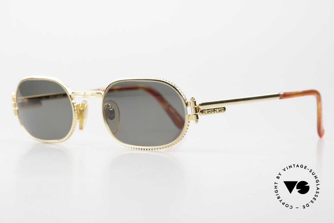 Gerald Genta Gefica 01 24ct Gold Plated 90's Shades, Genta also designed LUXURY accessories (like glasses), Made for Men and Women