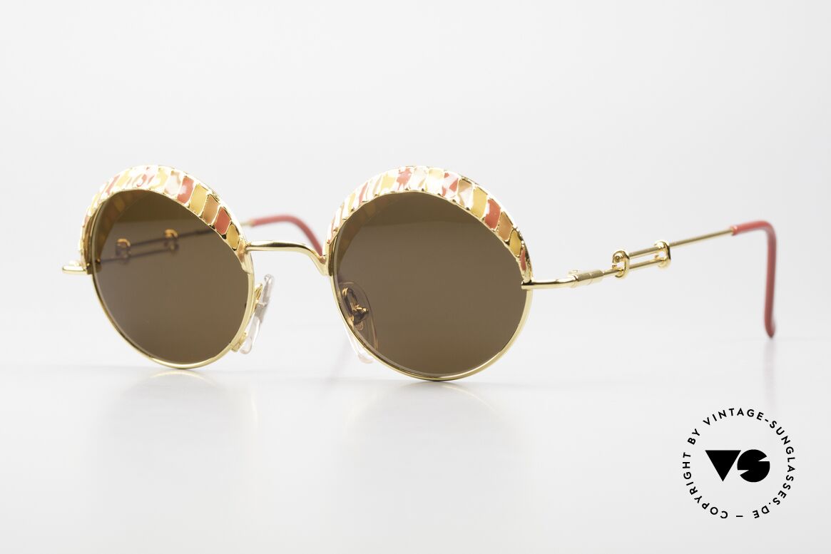 Casanova Arché 4 Limited Gold Plated Frame, rare and glamorous CASANOVA vintage 80's sunglasses, Made for Men and Women