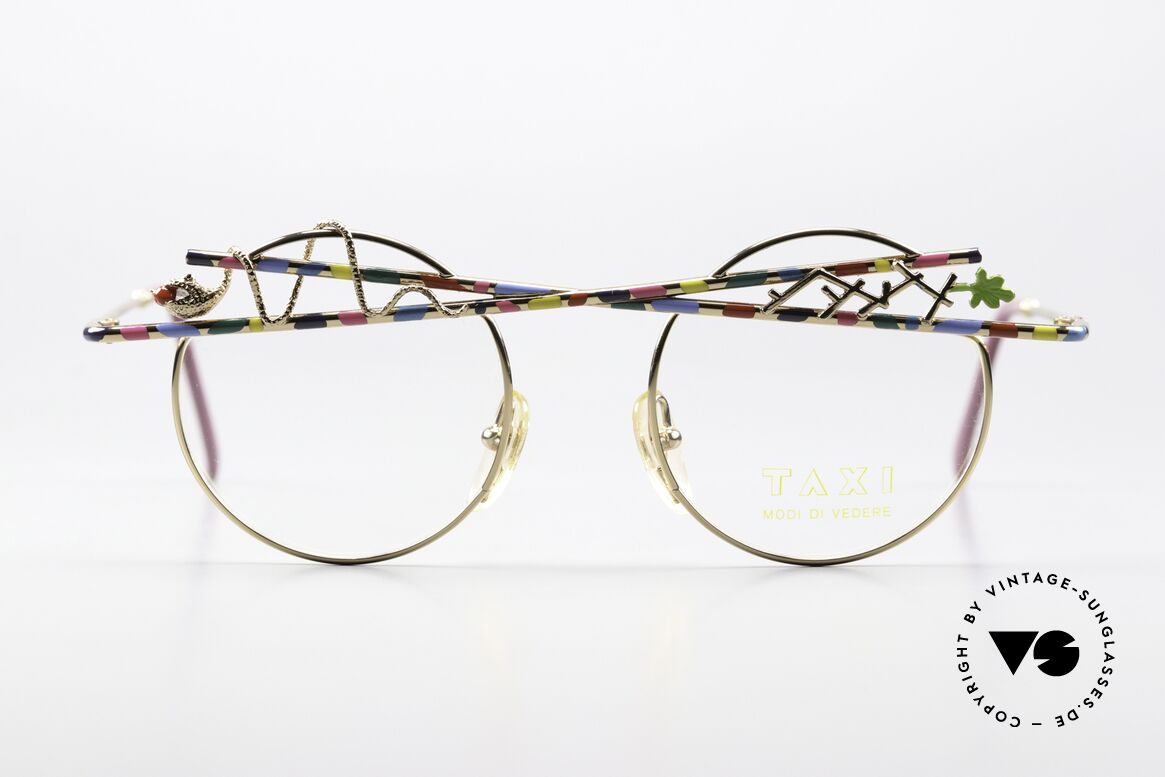 Taxi ST3 by Casanova Paradise Eyeglasses, vintage Taxi by Casanova art glasses of the 80'S, Made for Women