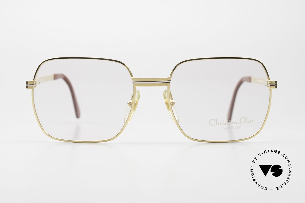 Christian Dior 2389 Gold-Plated Monsieur Frame, GOLD-PLATED & rhodanized frame with spring hinges, Made for Men