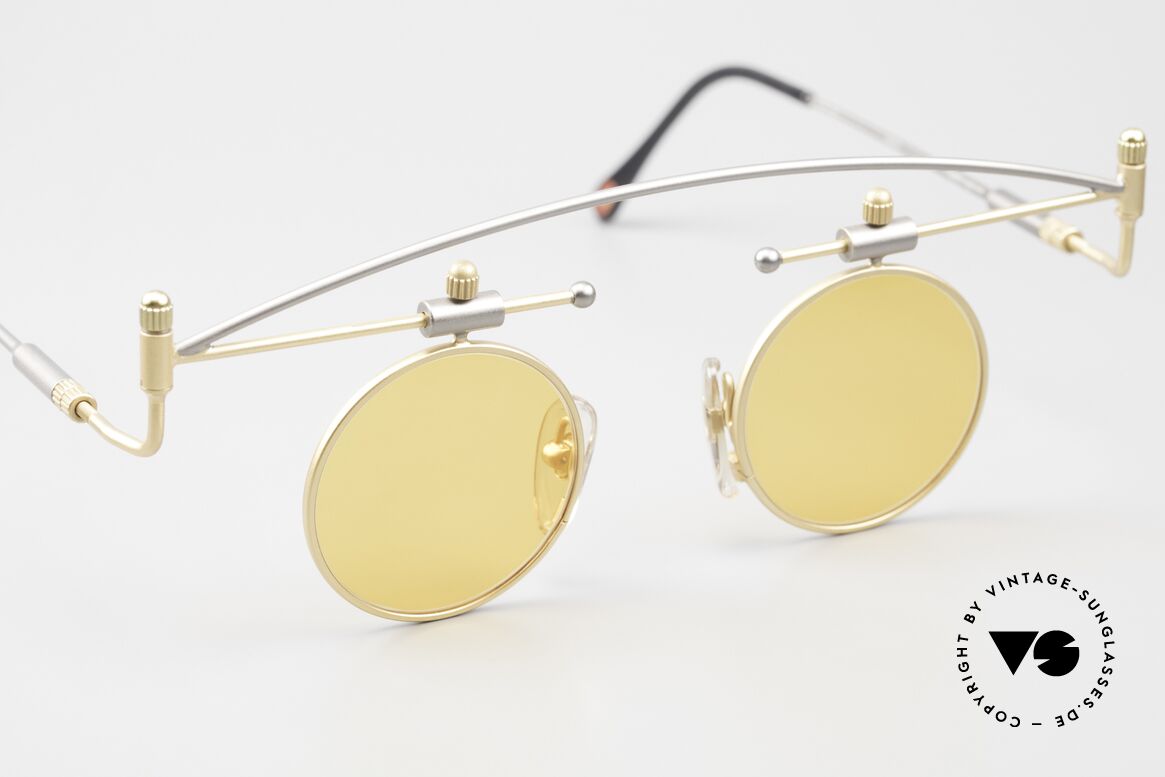 Casanova MTC 10 Metalworkers Art Series, NOS - unworn (like all our artful vintage 90's shades), Made for Men and Women