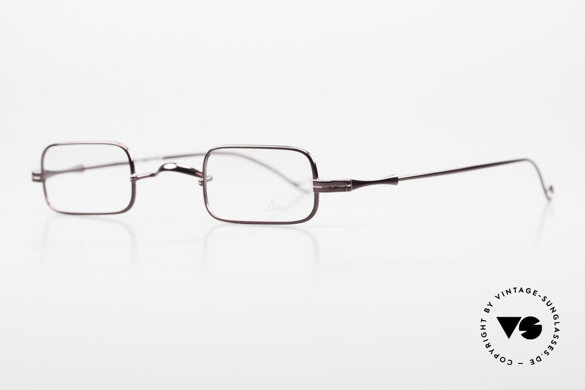 Lunor II 13 Square Frame Limited Edition, LIMITED EDITION: burgundy-metallic (see photos), Made for Men and Women