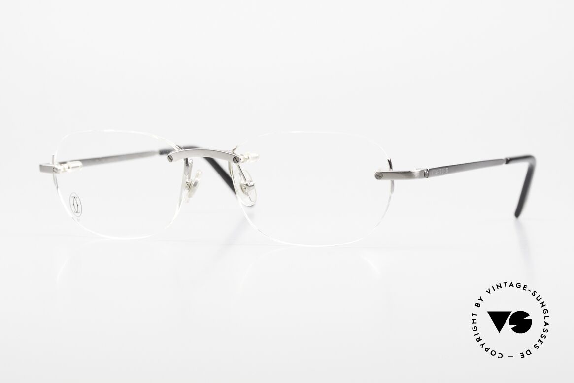 Cartier T-Eye Rimless Titanium Frame Rimless, Cartier rimless glasses: the T-Eye R Collection, Made for Men and Women