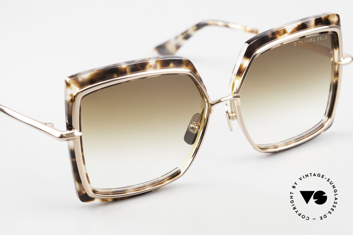 DITA Narcissus Women's Sunglasses Square, a combination of luxury and "Los Angeles" lifestyle, Made for Women