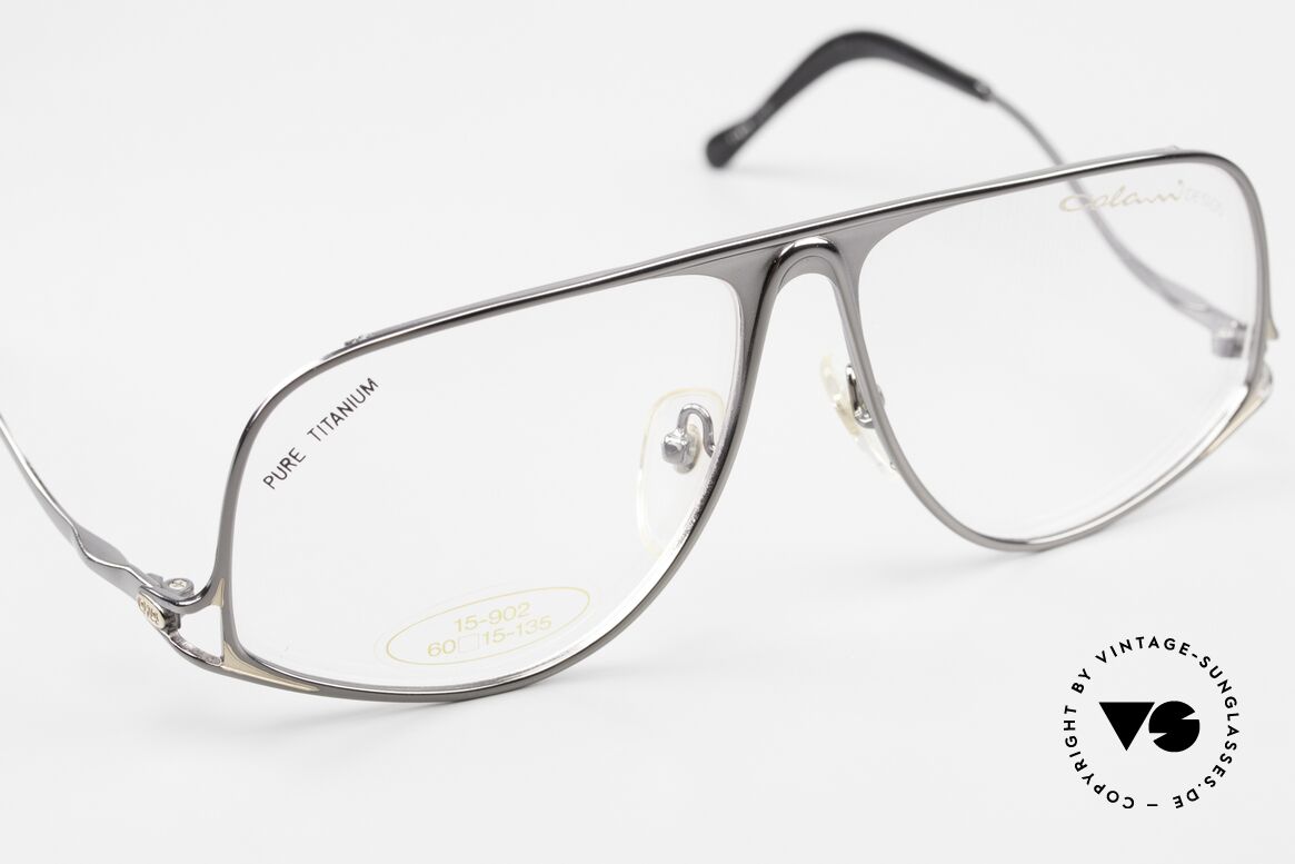 Colani 15-902 Pure Titanium 80's Frame, new old stock (like all our vintage designer eyeglasses), Made for Men