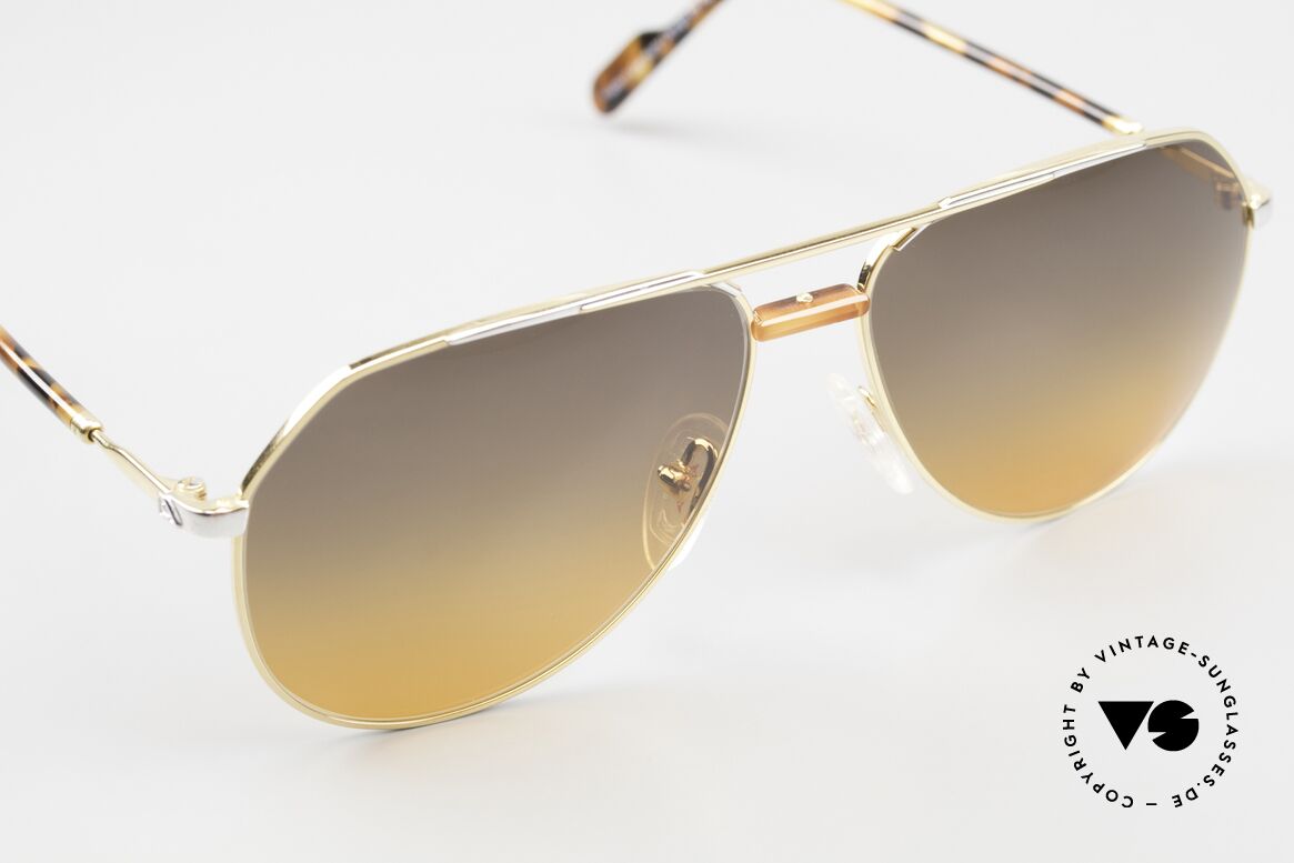 Alpina PCF 211 Rare 90's Aviator Sunglasses, NO RETRO specs, but an app. 30 years old rarity, Made for Men