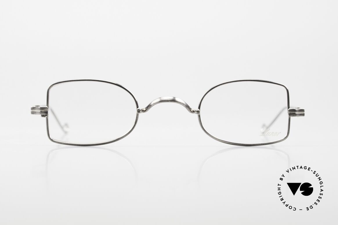 Lunor II 09 Vintage Specs Antique Silver, Lunor: timeless classics, ANTIQUE-SILVER finish (AS), Made for Men and Women