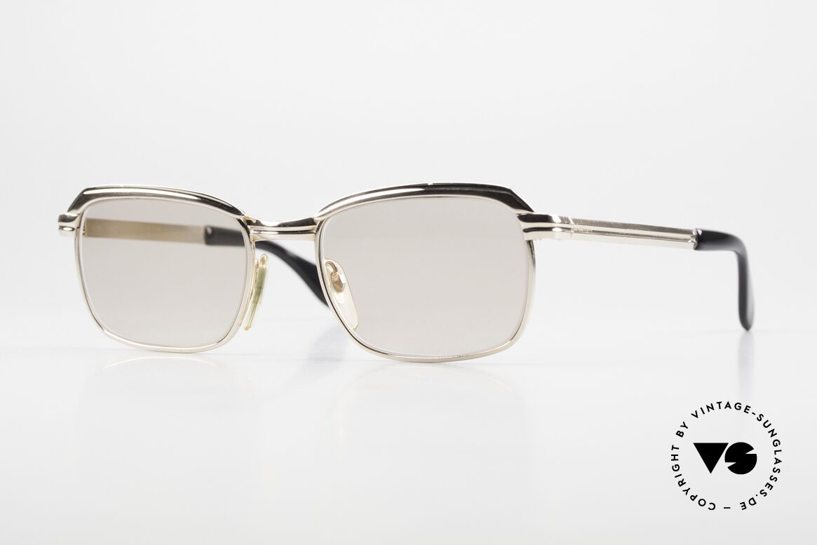 Metzler KX Changeable Mineral Lenses, antique Metzler sunglasses from the 60's - GOLD FILLED, Made for Men