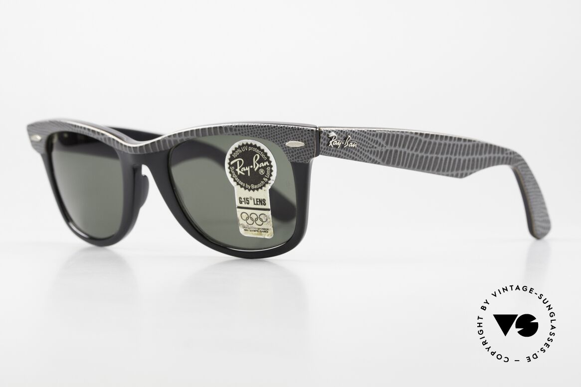 Ray Ban Wayfarer I Limited Leather Sunglasses, often copied, but never matched (simply a legend), Made for Men and Women