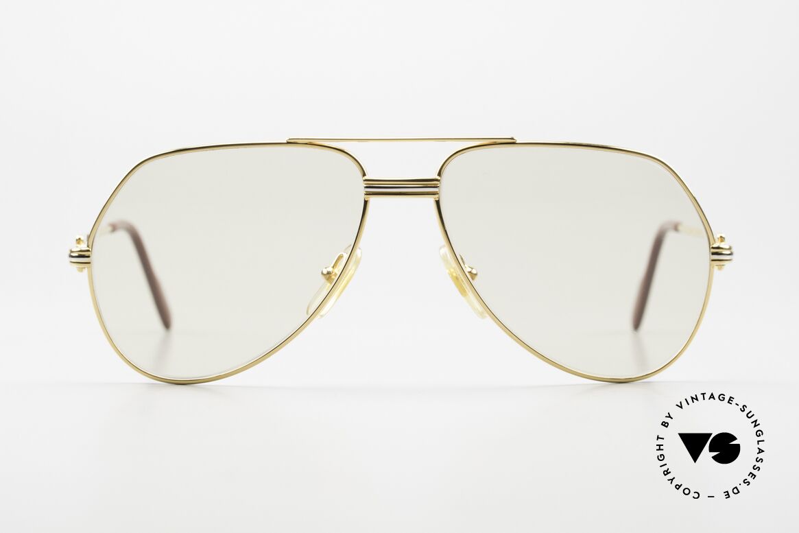 Cartier Vendome LC - S With Changeable Sun Lenses, mod. "Vendome" was launched in 1983 & made till 1997, Made for Men and Women