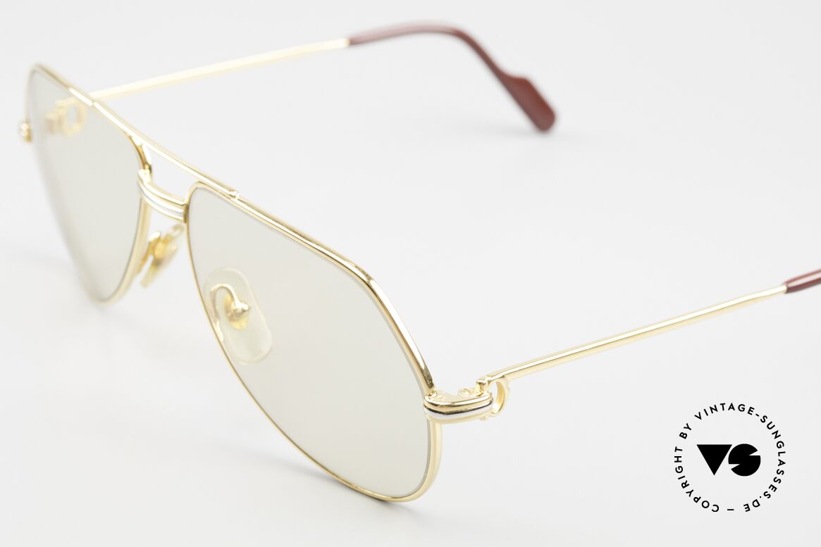 Cartier Vendome LC - S With Changeable Sun Lenses, worn by actor Christopher Walken (JAMES BOND, 1985), Made for Men and Women