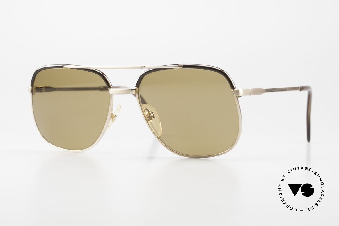Rodenstock Bastian Gold Filled 70's Sunglasses, old 1970's Rodenstock men's sunglasses; GOLD FILLED!, Made for Men