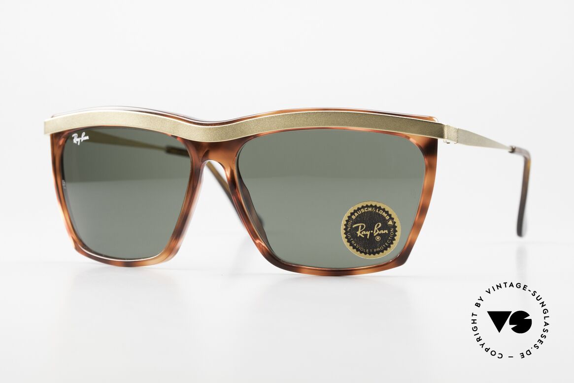 Ray Ban Olympian III True Vintage USA Original, unisex model of the Ray Ban Olympian Collection, Made for Men and Women