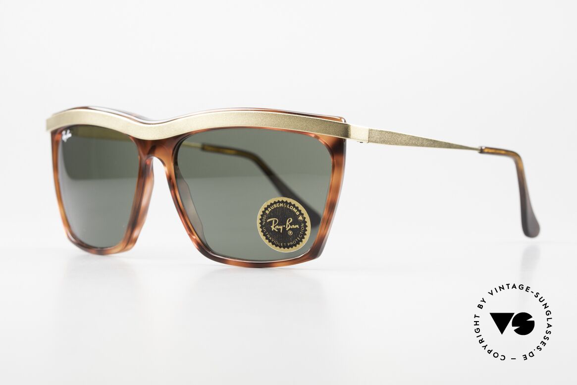 Ray Ban Olympian III True Vintage USA Original, with B&L G15 mineral lenses; 100% UV protection, Made for Men and Women
