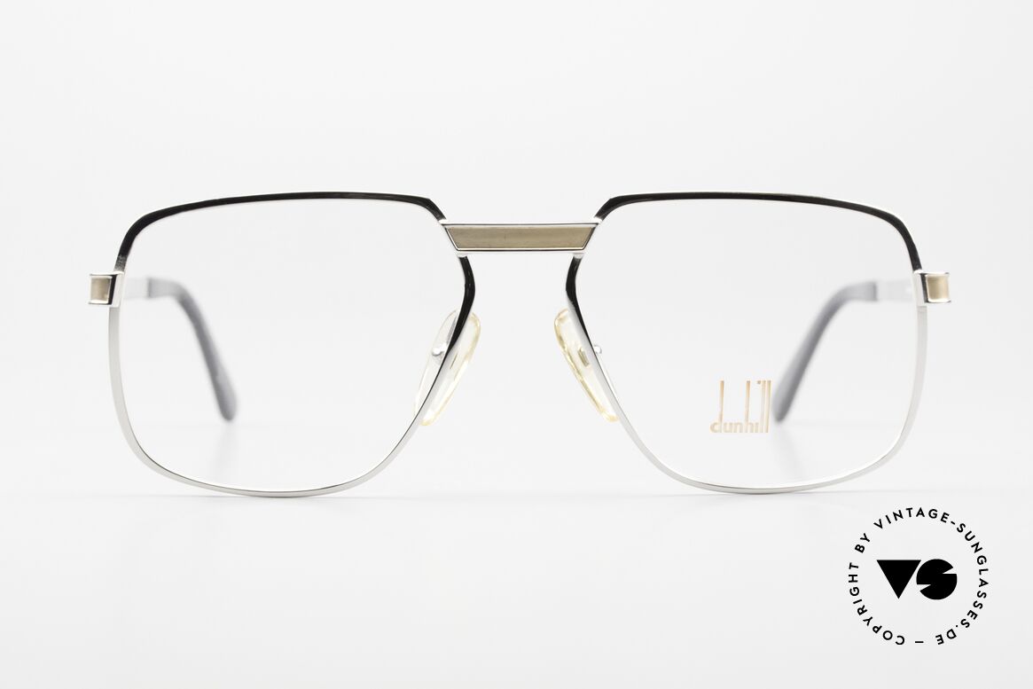 Dunhill 6021 Rhodium-Plated Eyewear, A. Dunhill glasses, model 6021 in size 57/17 from 1984, Made for Men