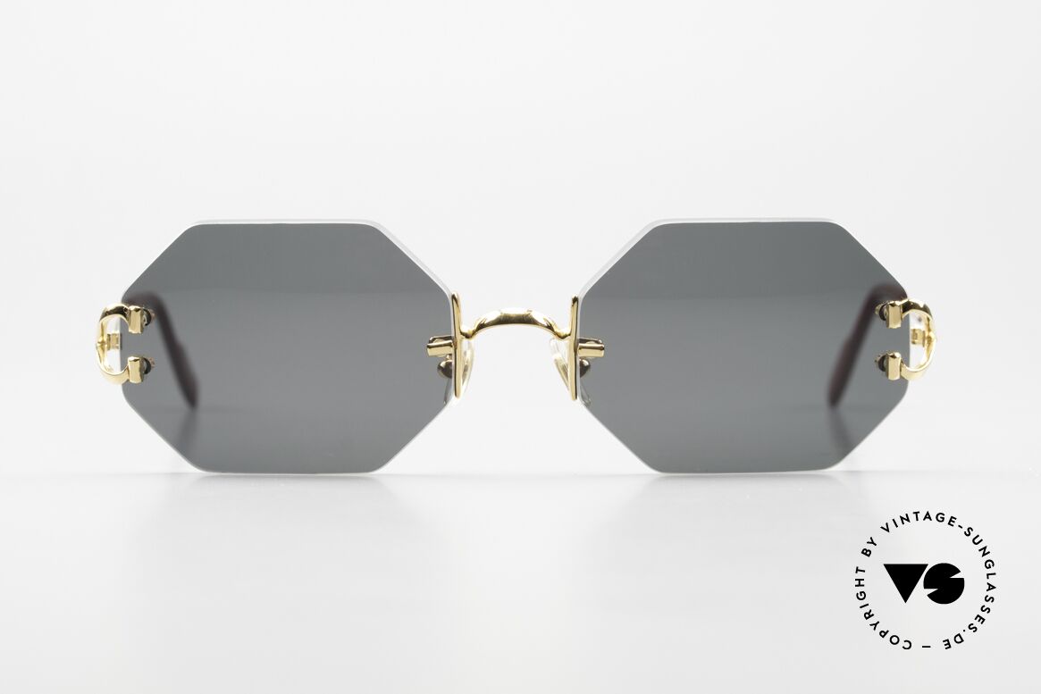 Cartier Rimless Octag One Of A Kind Customized, model of the rimless series with new OCTAG lenses, Made for Men and Women