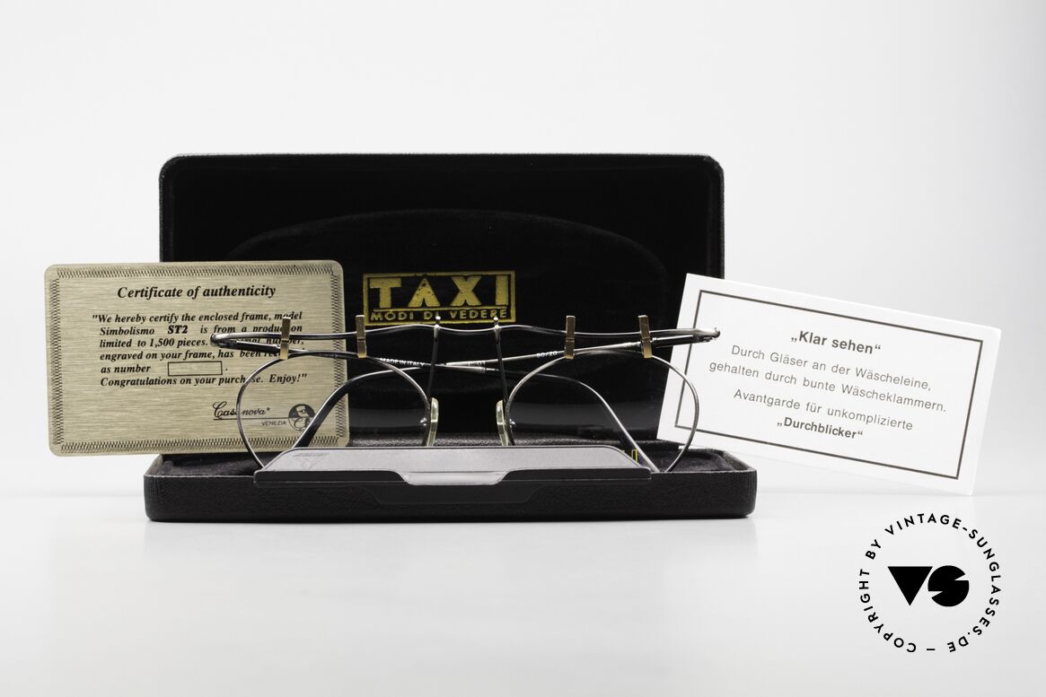 Taxi ST2 by Casanova Crazy 90s Ladies Eyewear, for all spectacle wearer, who love it humorously  ;-), Made for Men and Women