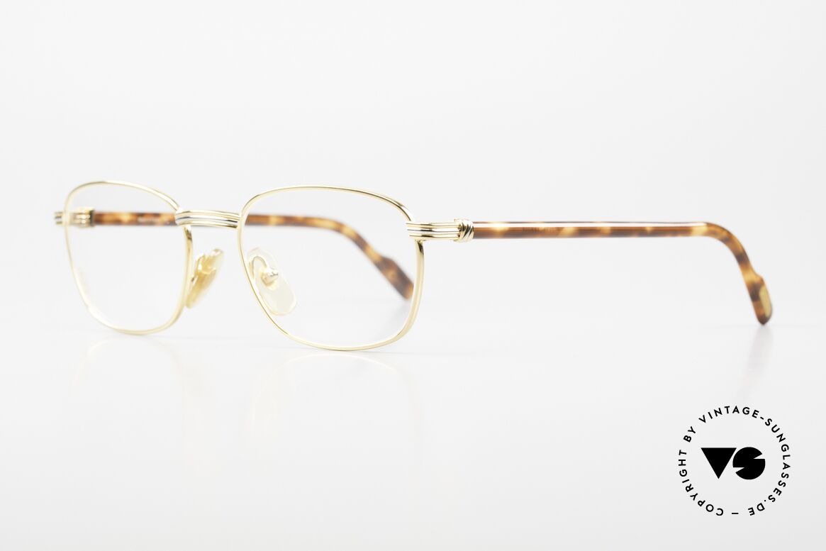 Cartier Aube - S 90's Frame Classic Square, high-end quality, 1st class comfort & timeless design, Made for Men