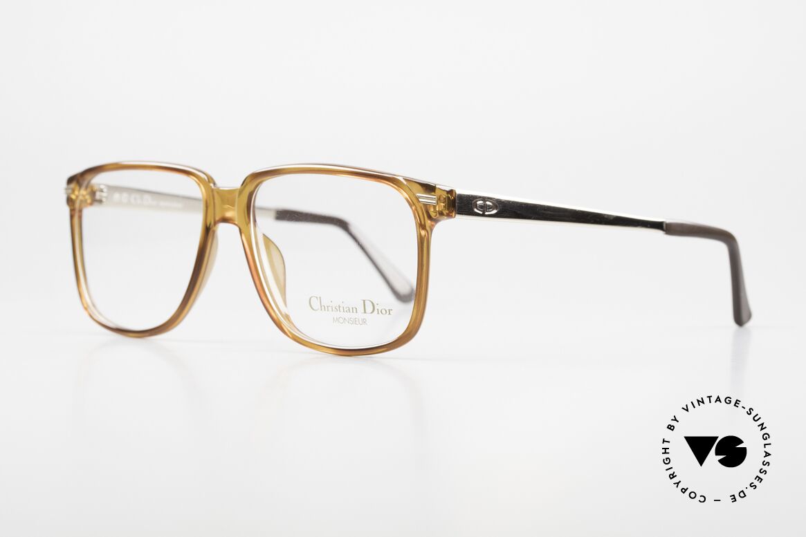 Christian Dior 2460 80's Frame Monsieur Series, synthetic Optyl frame and gold-plated temples, Made for Men