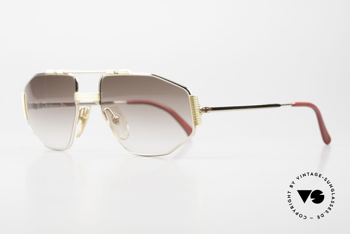 Christian Dior 2516 Distinctive Men's Glasses 1986, 1st class wearing comfort and HARD GOLD-PLATED, Made for Men